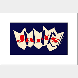 Vintage Retro Jarts Posters and Art